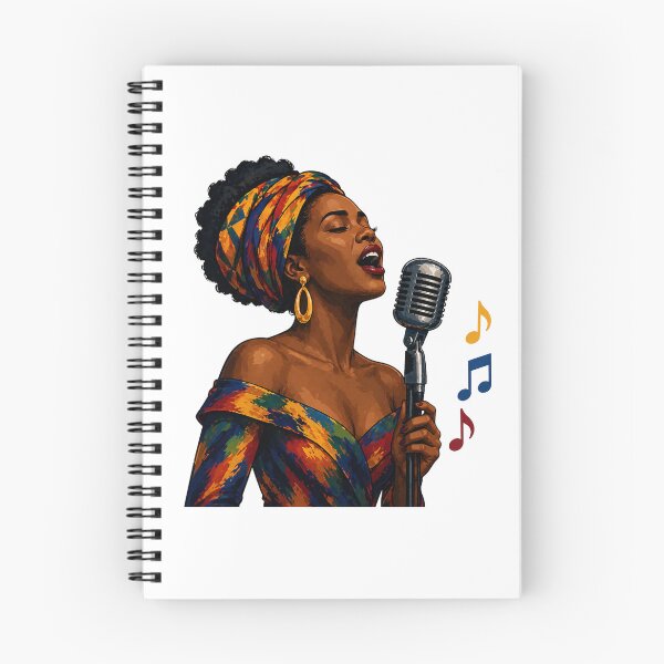 Item preview, Harlem Jazz Singer Cultural Music Art designed and sold by Myra365Art.