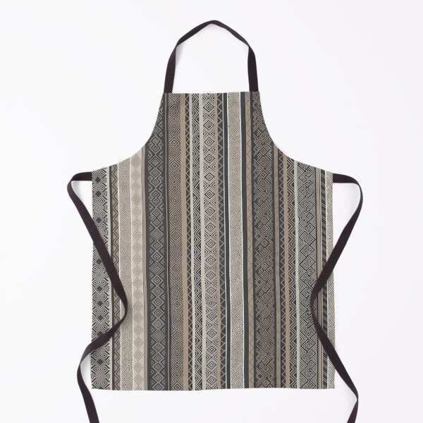 Item preview, Earth Tone Ethnic Tribal Geometric Vertical Stripe Pattern designed and sold by A1DesignMinimal.