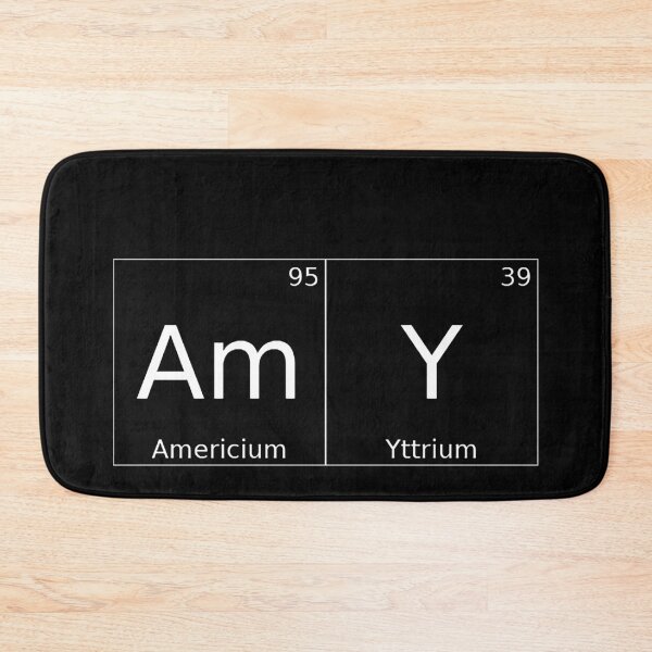 Item preview, AMY - ✨ ELEMENTS & PARTICLES NAME SERIES ✨- for darker background designed and sold by WheelieGdArt.
