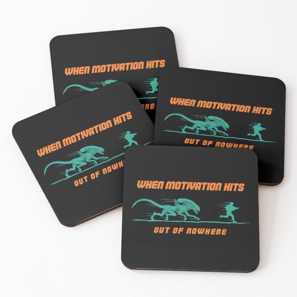 Item preview, Motivation Hits Hard designed and sold by sachpica.