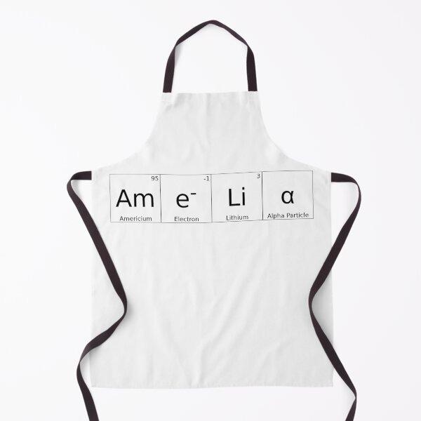 Item preview, AMELIA - ✨ ELEMENTS & PARTICLES NAME SERIES ✨- for lighter background designed and sold by WheelieGdArt.