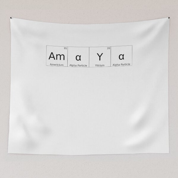 Item preview, AMAYA - ✨ ELEMENTS & PARTICLES NAME SERIES ✨- for lighter background designed and sold by WheelieGdArt.