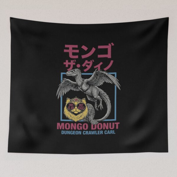 Item preview, Mongo is Appalled Funny Cat Riding Dinosaur Meme  designed and sold by gear-posters.