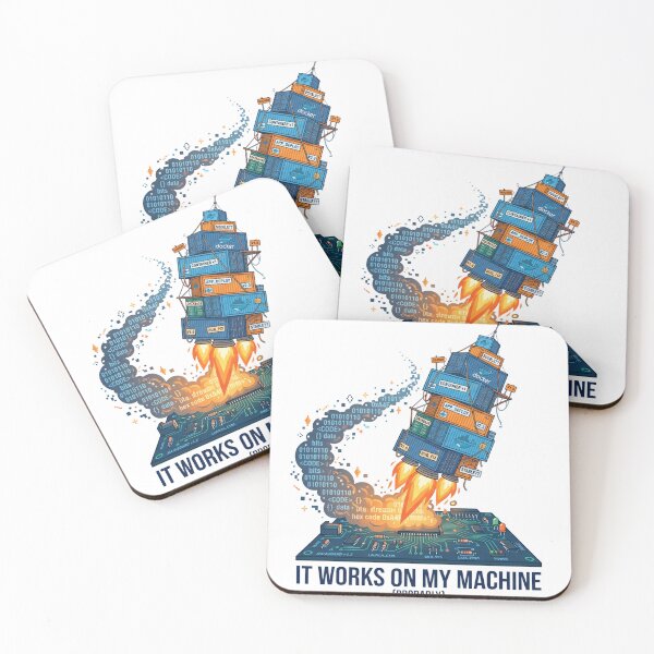 Item preview, DevOps Docker Container Works On My Machine Funny designed and sold by ModMotiff.