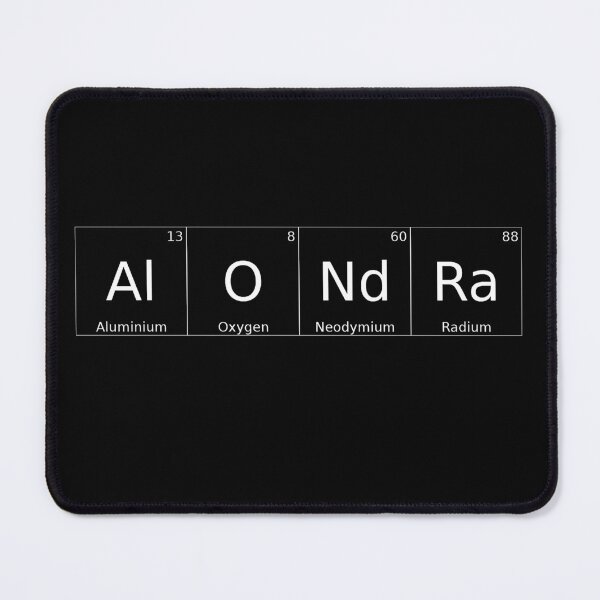 Item preview, ALONDRA - ✨ ELEMENTS & PARTICLES NAME SERIES ✨- for darker background designed and sold by WheelieGdArt.