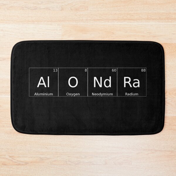 Item preview, ALONDRA - ✨ ELEMENTS & PARTICLES NAME SERIES ✨- for darker background designed and sold by WheelieGdArt.