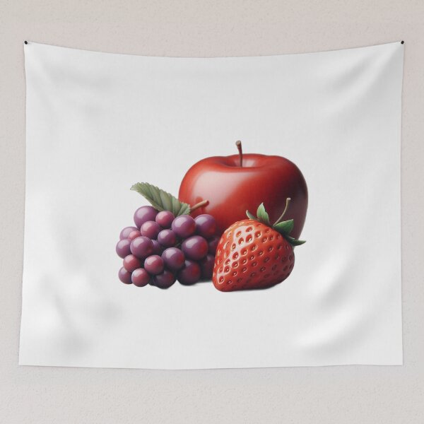 Item preview, Red Fruits – Sweet Berries and Fresh Delight designed and sold by Lellenatavarez.