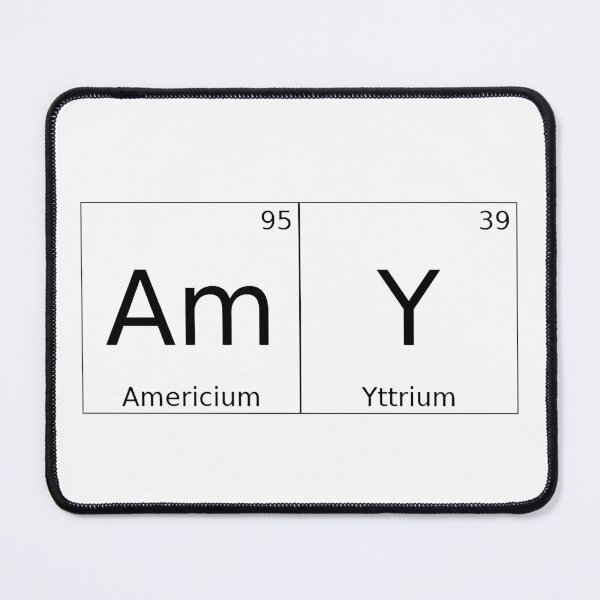 Item preview, AMY - ✨ ELEMENTS & PARTICLES NAME SERIES ✨- for lighter background designed and sold by WheelieGdArt.
