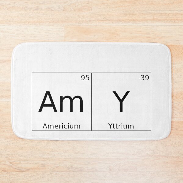 Item preview, AMY - ✨ ELEMENTS & PARTICLES NAME SERIES ✨- for lighter background designed and sold by WheelieGdArt.