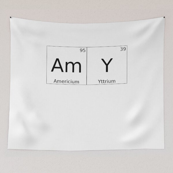 Item preview, AMY - ✨ ELEMENTS & PARTICLES NAME SERIES ✨- for lighter background designed and sold by WheelieGdArt.