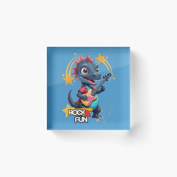 Item preview, Dinosaur rock and fun designed and sold by KIDS-PRINTS.