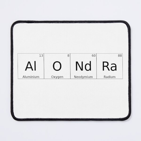 Item preview, ALONDRA - ✨ ELEMENTS & PARTICLES NAME SERIES ✨- for lighter background designed and sold by WheelieGdArt.