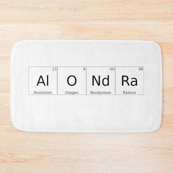 Item preview, ALONDRA - ✨ ELEMENTS & PARTICLES NAME SERIES ✨- for lighter background designed and sold by WheelieGdArt.