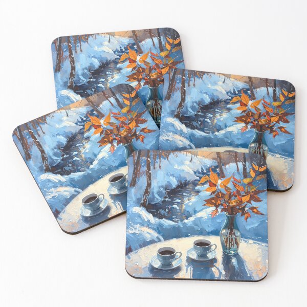 Item preview, Cozy Reflections Winter designed and sold by FlowerSeller1.