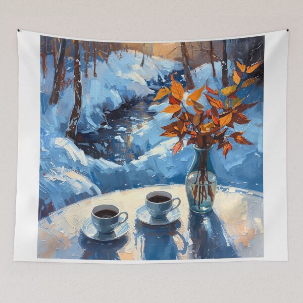 Item preview, Cozy Reflections Winter designed and sold by FlowerSeller1.