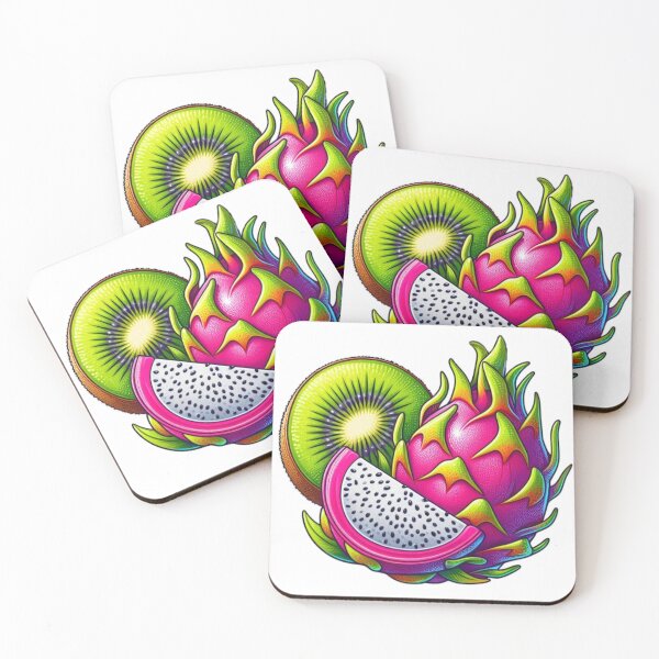 Item preview, Kiwi and Pitaya – Exotic Tropical Freshness designed and sold by Lellenatavarez.