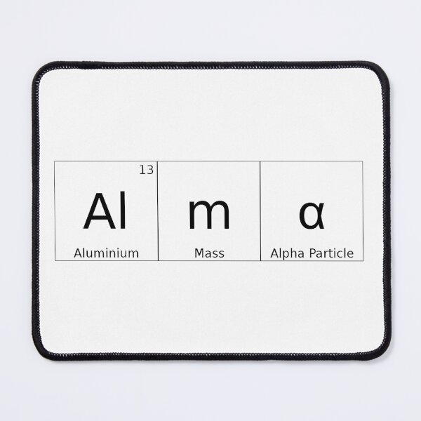 Item preview, ALMA - ✨ ELEMENTS & PARTICLES NAME SERIES ✨- for lighter background designed and sold by WheelieGdArt.