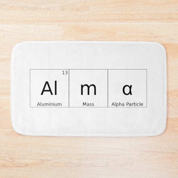 Item preview, ALMA - ✨ ELEMENTS & PARTICLES NAME SERIES ✨- for lighter background designed and sold by WheelieGdArt.