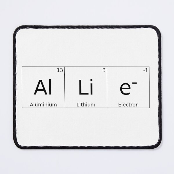 Item preview, ALLIE - ✨ ELEMENTS & PARTICLES NAME SERIES ✨- for lighter background designed and sold by WheelieGdArt.
