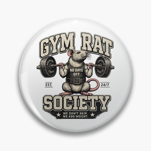 Item preview, Gym Rat Society Vintage Workout Shirt designed and sold by dreameroriginal.