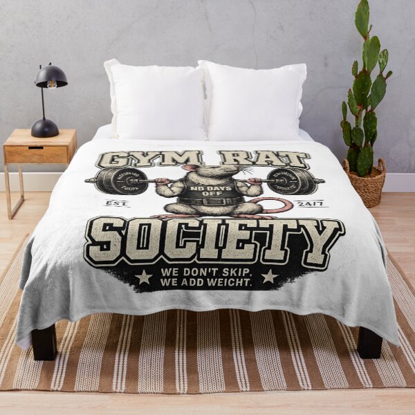 Item preview, Gym Rat Society Vintage Workout Shirt designed and sold by dreameroriginal.