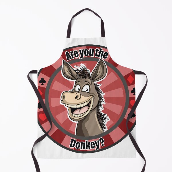 Item preview, Are you the Donkey? Poker Chip - Deep red designed and sold by SquishyKitkat.