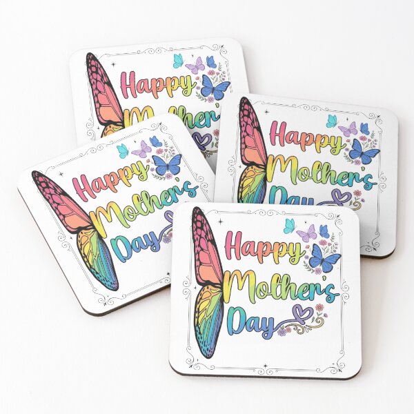 Item preview, Colorful Pastel Butterfly Happy Mother's Day T-Shirt designed and sold by STTrillionTEES.
