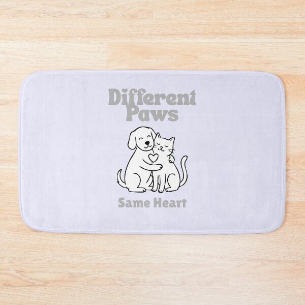 Item preview, Diffrent Paws, Same Heart T-shirt Design designed and sold by BoldMarkk.