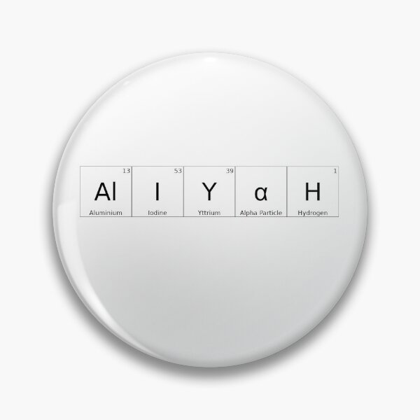 Item preview, ALIYAH - ✨ ELEMENTS & PARTICLES NAME SERIES ✨- for lighter background designed and sold by WheelieGdArt.