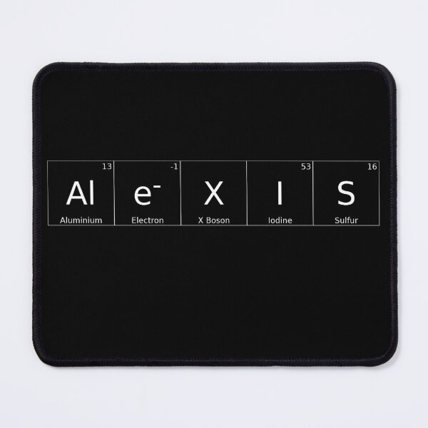 Item preview, ALEXIS - ✨ ELEMENTS & PARTICLES NAME SERIES ✨- for darker background designed and sold by WheelieGdArt.