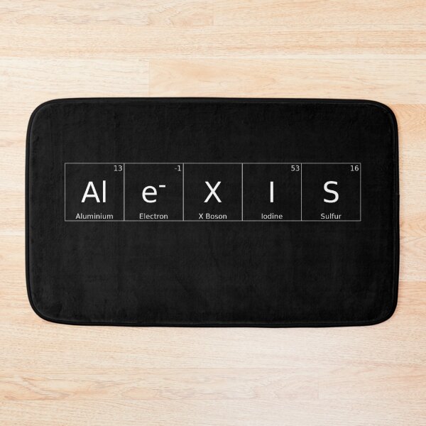 Item preview, ALEXIS - ✨ ELEMENTS & PARTICLES NAME SERIES ✨- for darker background designed and sold by WheelieGdArt.