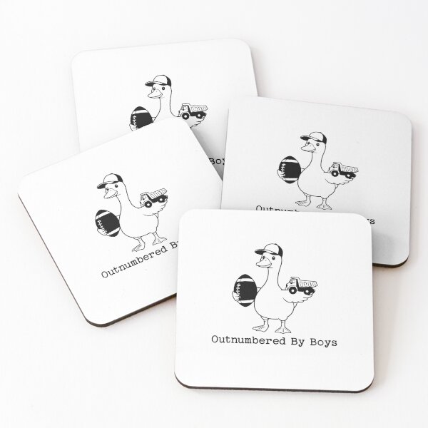 Item preview, Outnumbered By Boys,Funny Boy Mom Goose -  Mothers Day designed and sold by BornBorn.