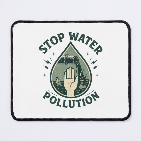 Item preview, Stop Water Pollution designed and sold by meesara.