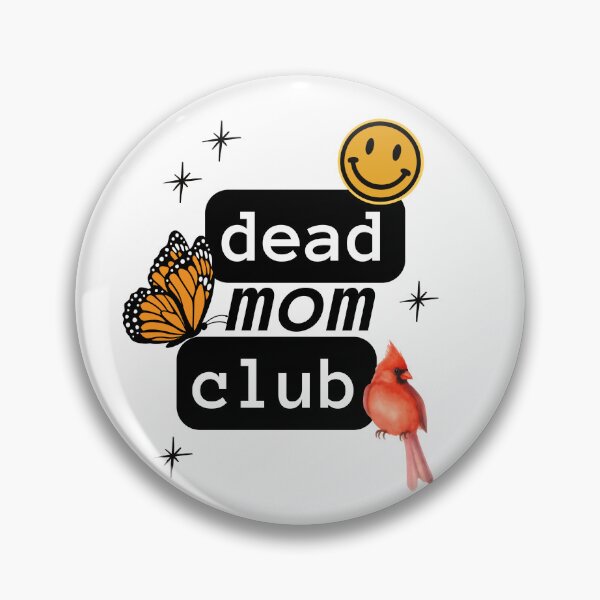 Item preview, Dead Mom Club Grief Sticker Monarch Butterfly & Cardinal designed and sold by PaperAltars.