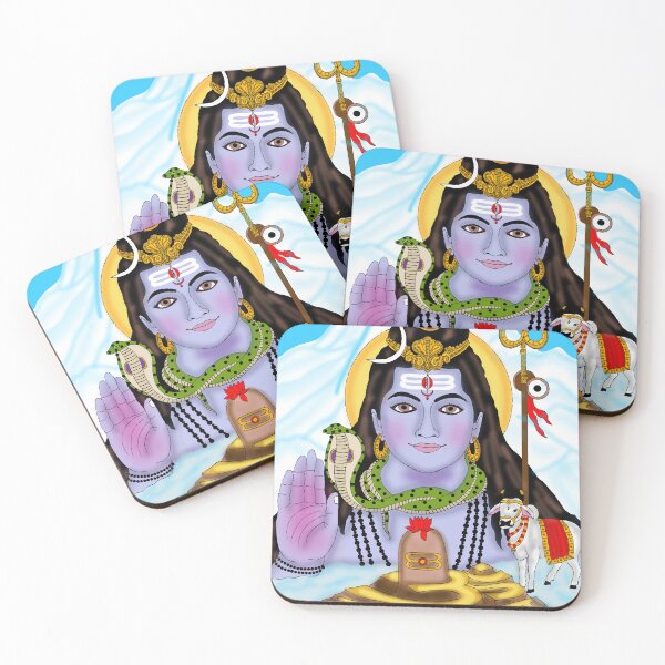 Item preview, Lord Shiva Sacred Artwork – Mahadev Spiritual Energy Illustration designed and sold by Harshit_Digital_Arts.