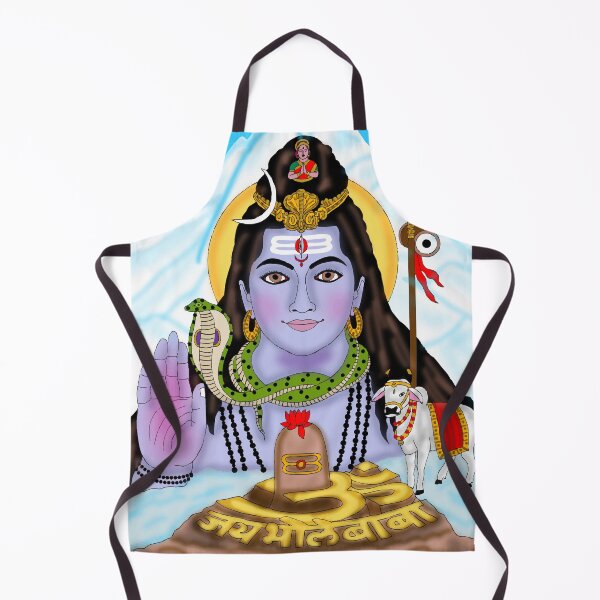 Item preview, Lord Shiva Sacred Artwork – Mahadev Spiritual Energy Illustration designed and sold by Harshit_Digital_Arts.