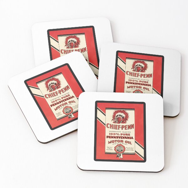 Item preview, Vintage Chief Penn Motor Oil designed and sold by QuayTradingCo.