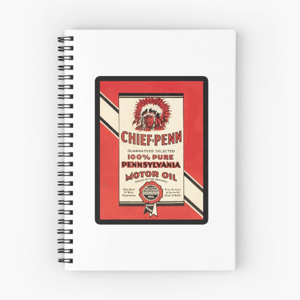 Item preview, Vintage Chief Penn Motor Oil designed and sold by QuayTradingCo.