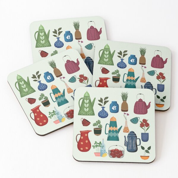 Item preview, Retro Kitchen Charm designed and sold by Kendall Rose Doodles.