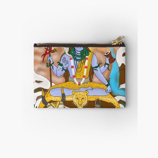 Item preview, Shiva Divine Artwork – Sacred Hindu Couple Spiritual Illustration designed and sold by Harshit_Digital_Arts.