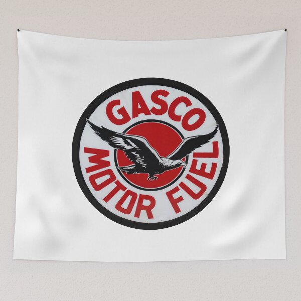Item preview, Vintage Gasco Motor Fuel designed and sold by QuayTradingCo.
