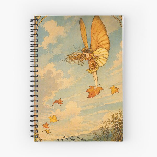 Item preview, Fairy Art Nouveau Vintage Illustration Print for Fantasy Art Lovers designed and sold by RickE.