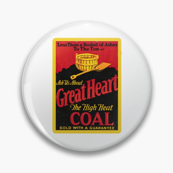 Item preview, Vintage Great Heart Coal designed and sold by QuayTradingCo.