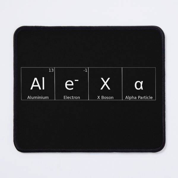Item preview, ALEXA - ✨ ELEMENTS & PARTICLES NAME SERIES ✨- for darker backgrounds designed and sold by WheelieGdArt.