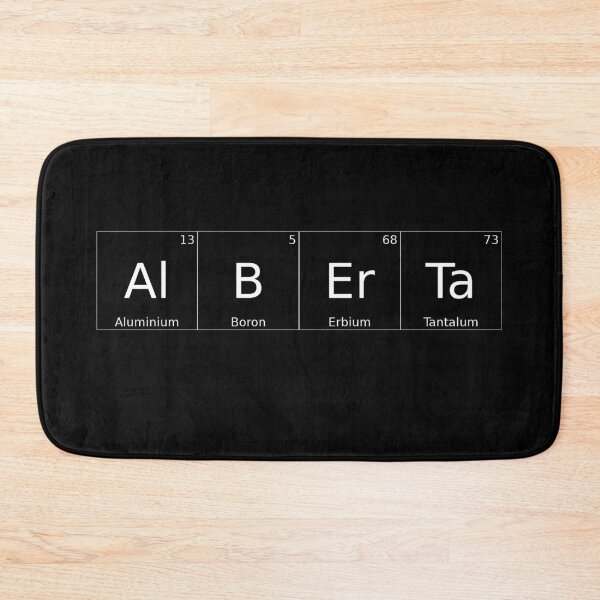 Item preview, ALBERTA - ✨ ELEMENTS & PARTICLES NAME SERIES ✨- for darker backgrounds designed and sold by WheelieGdArt.