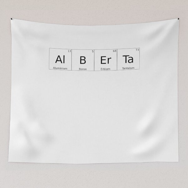 Item preview, ALBERTA - ✨ ELEMENTS & PARTICLES NAME SERIES ✨- for lighter backgrounds designed and sold by WheelieGdArt.
