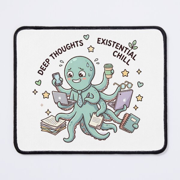 Item preview, Multitasking Octopus – Too Many Things, Too Little Time ?? designed and sold by MzulhilmiZam.