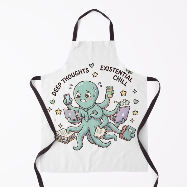 Item preview, Multitasking Octopus – Too Many Things, Too Little Time ?? designed and sold by MzulhilmiZam.