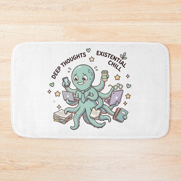 Item preview, Multitasking Octopus – Too Many Things, Too Little Time ?? designed and sold by MzulhilmiZam.