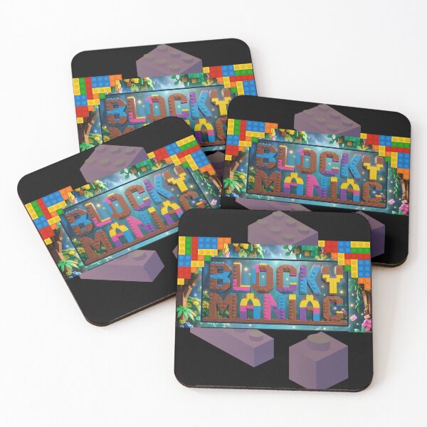 Item preview, Blocky Maniac - Colorful 3D Builder Typography designed and sold by SlavicKemp.